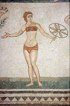 mosaico Ragazza in bikini Immagine mosaico Ragazza in bikini