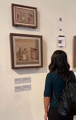 Mosaico Musici Ambulanti Museo Archeologico Nazionale di Napoli